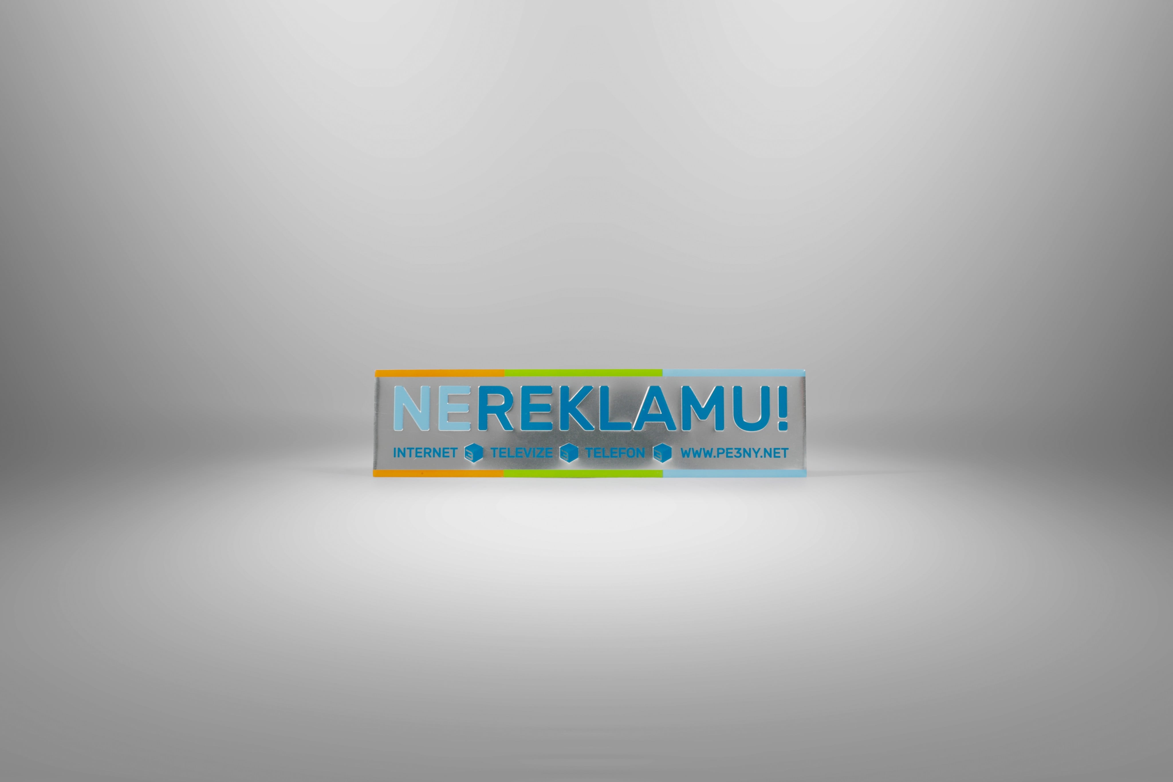 3D samolepka NE REKLAMU!