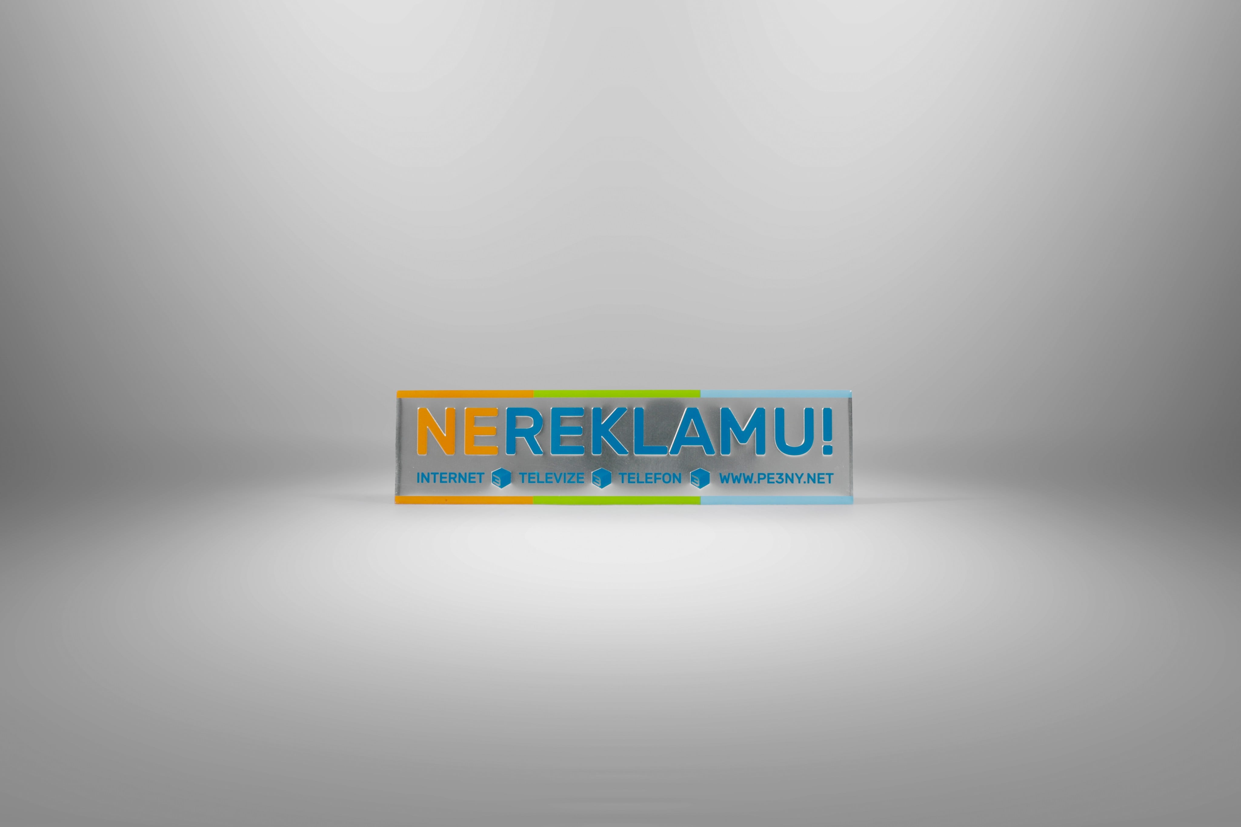 3D samolepka NE REKLAMU!